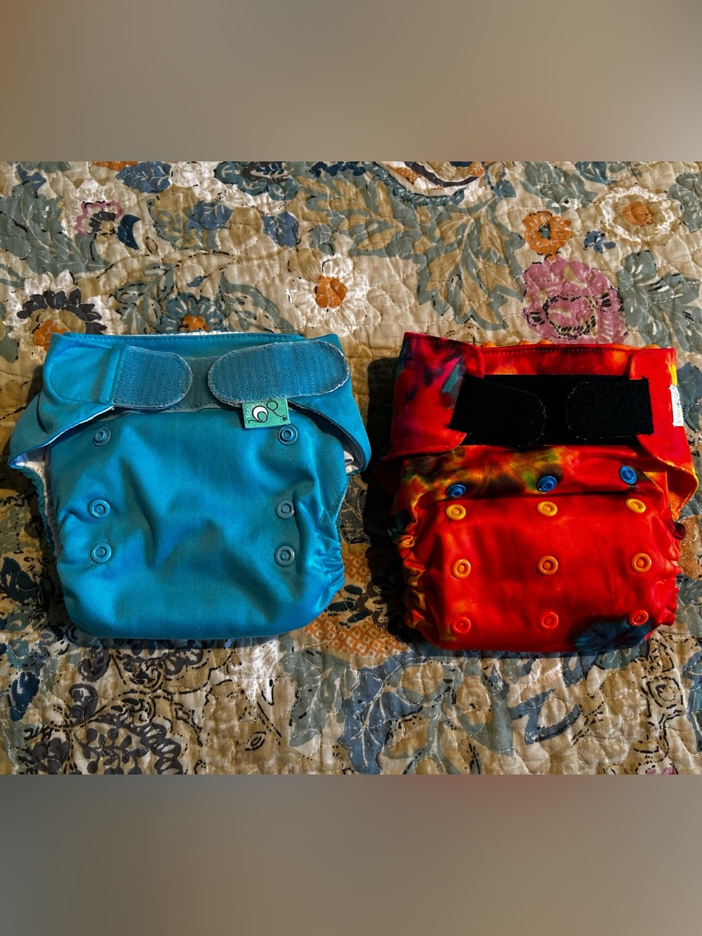 Cloth Diapers- TotsBots and Strawberry Sunshine all in one/pocket diapers